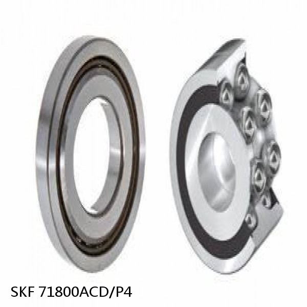 71800ACD/P4 SKF Super Precision,Super Precision Bearings,Super Precision Angular Contact,71800 Series,25 Degree Contact Angle