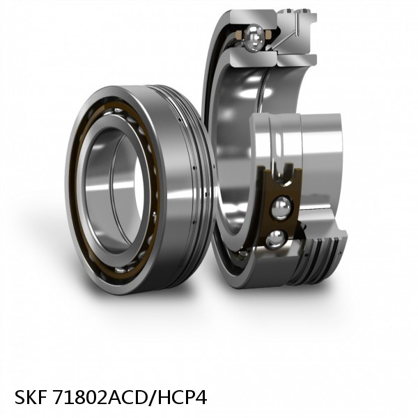 71802ACD/HCP4 SKF Super Precision,Super Precision Bearings,Super Precision Angular Contact,71800 Series,25 Degree Contact Angle