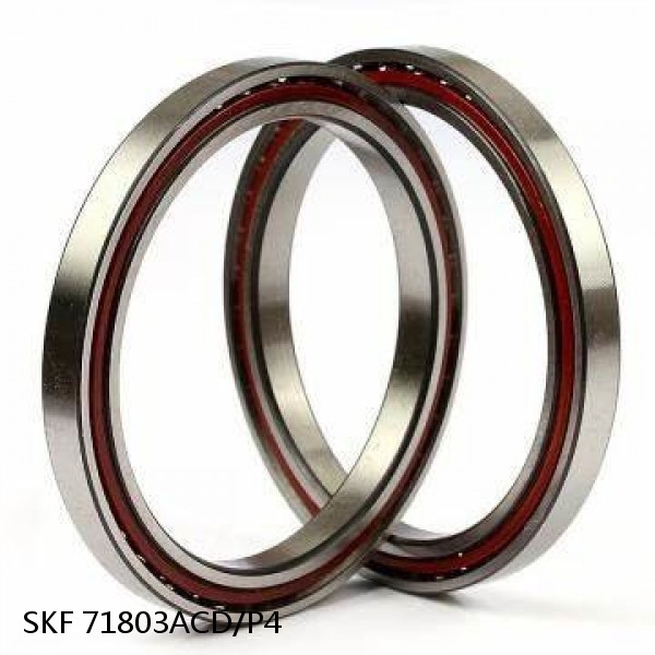 71803ACD/P4 SKF Super Precision,Super Precision Bearings,Super Precision Angular Contact,71800 Series,25 Degree Contact Angle