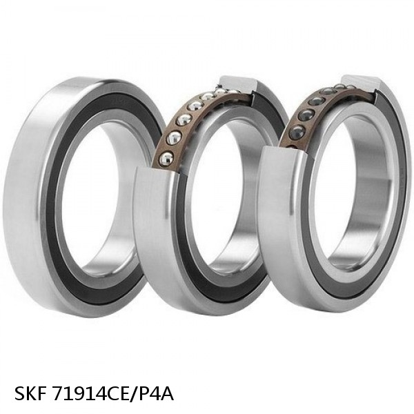 71914CE/P4A SKF Super Precision,Super Precision Bearings,Super Precision Angular Contact,71900 Series,15 Degree Contact Angle