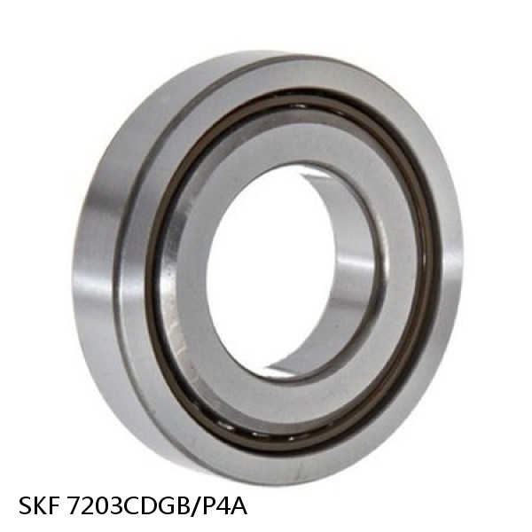 7203CDGB/P4A SKF Super Precision,Super Precision Bearings,Super Precision Angular Contact,7200 Series,15 Degree Contact Angle